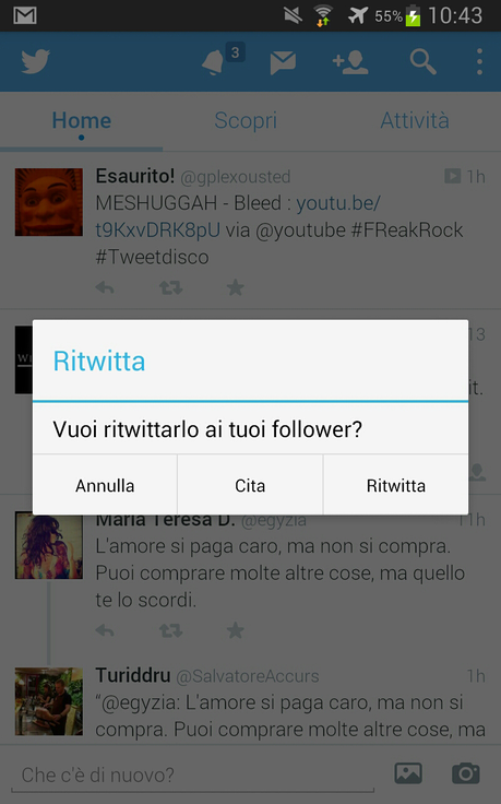 Twitter per Android, il tutorial. (Smartphone/Tablet)