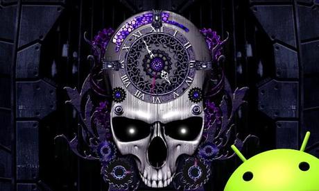 d1d4 Android   Steampunk Clock, un macabro e affascinante LIVE WALLPAPER