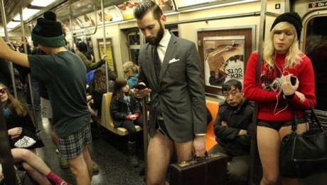 No Pants Subway Ride 2014