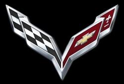 2014 Corvette Crossed Flag Logo