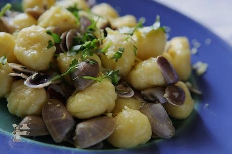 gnocchi al limone e telline