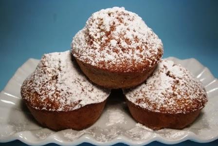 Muffin all'Earl Grey e crema di marroni