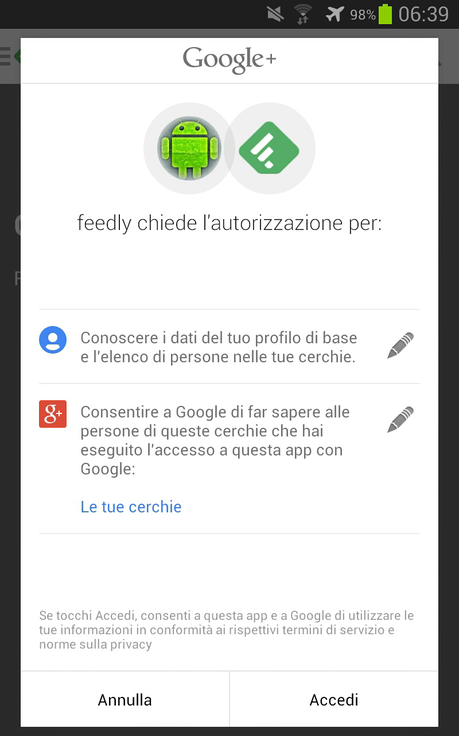 Aggiornamento per Feedly, l'aggregatore di notizie