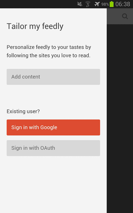 Aggiornamento per Feedly, l'aggregatore di notizie