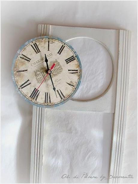 L'orologio da parete - prima e dopo