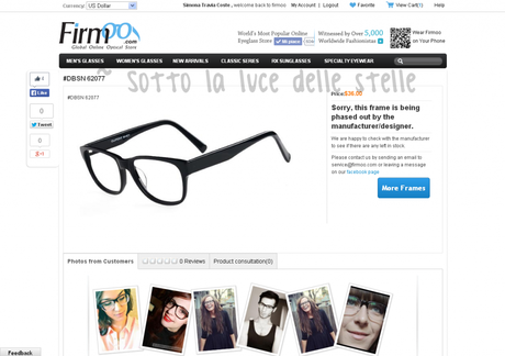 Haul&Review - Firmoo: occhiali da vista graduati