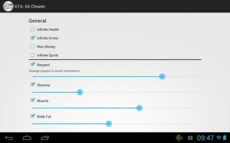 [Trucchi] Ottieni vite infinite (soldi, salute, fisico) a GTA San Andreas per Android