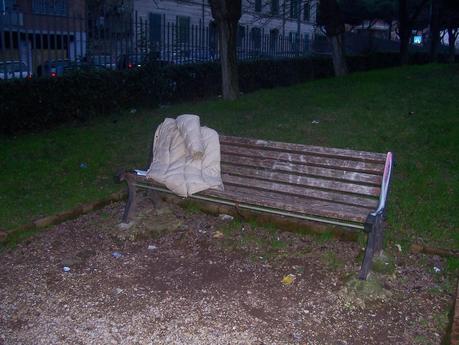 Il Parco Caduti del Mare alla Garbatella. Un parco tenuto in maniera pietosa