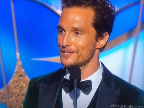 Matthe McConaughey, Golden Globe come migliore attore categoria 'drama' per Dallas Buyers Club.