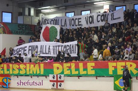 Ternana-Montesilvano, lo spettacolo del palazzetto dello Sport di Terni