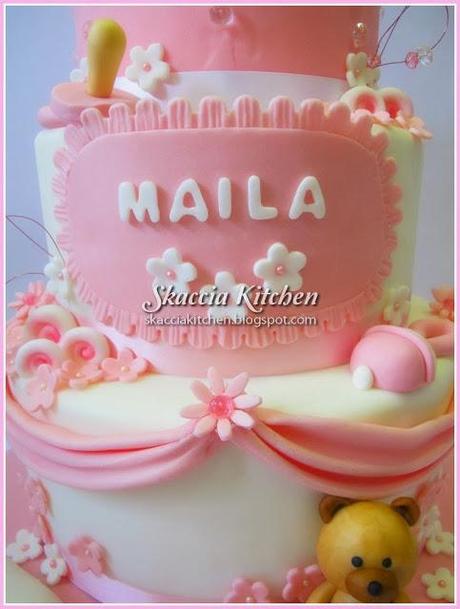 Maila's Baptism Cake