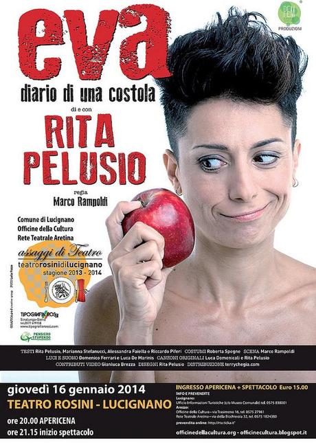 Rita Pelusio in Eva diario di una costola