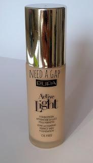 Pupa Active Light foundation || Review