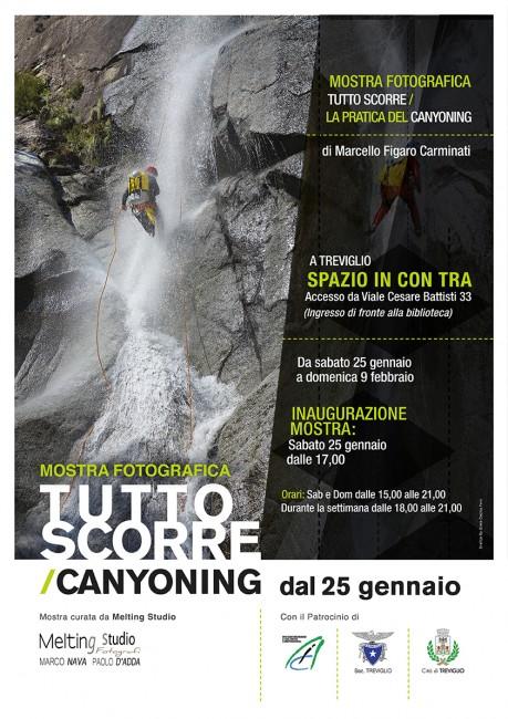 Associazione Italiana Canyoning - Mostra fotografica Tutto Scorre 2014