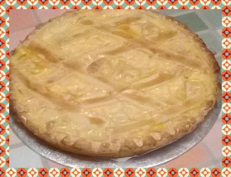 CROSTATA IN CREMA DI LIMONE E MANDORLE