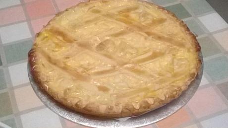 CROSTATA IN CREMA DI LIMONE E MANDORLE