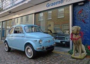 Fiat 500 nel mondo: un esemplare del 1959 in vendita a Londra