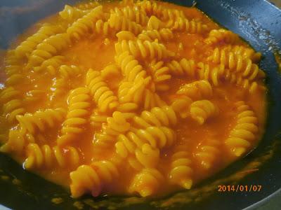 Fusilli con Crema di Peperoni