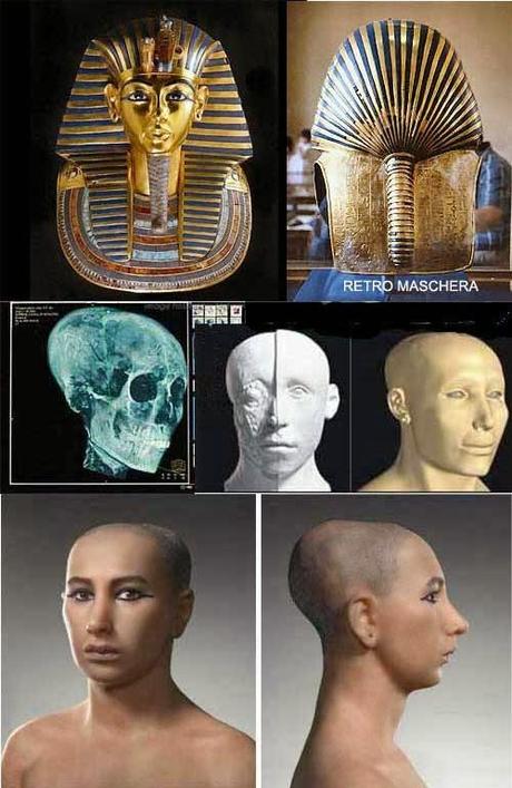 Verosimile volto di Tutankhamon