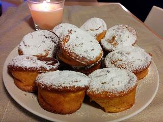 muffin/soufflé ai mandarini