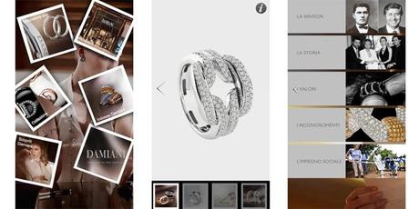 Anche il jewelery brand Damiani ha la sua mobile App