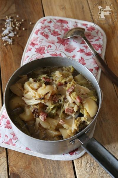 zuppa di verza e patate