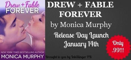 Book Launch: Drew + Fable Forever di Monica Murphy