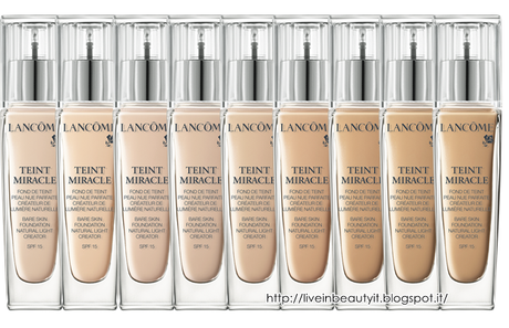 Lancôme, Miracle Air De Teint e Teint Miracle - Preview