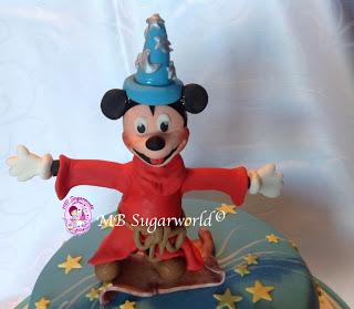 Torta Topolino apprendista stregone