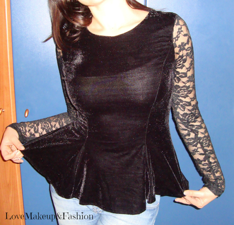 New in my closet [Studs & Peplum Blouse ]