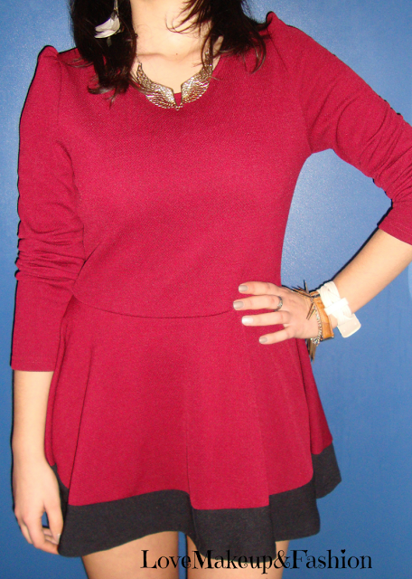 New in my closet [Studs & Peplum Blouse ]