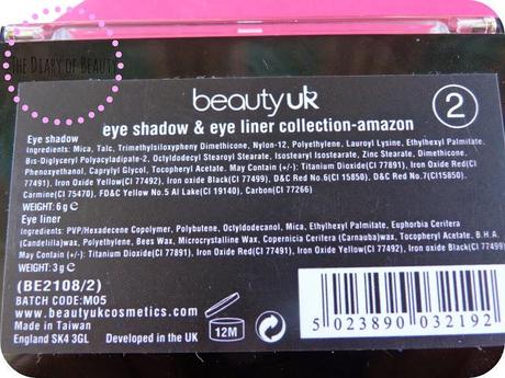 Beauty UK // Amazon Palette.