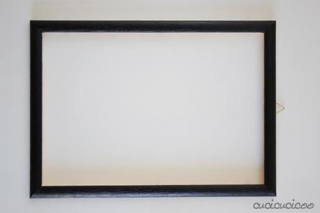 How to make a picture frame and burlap earring display