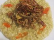 Risotto crema scarola carciofi