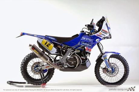 Yamaha YZ 450F Rally F.Verhoeven Dakar 2014