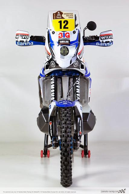 Yamaha YZ 450F Rally F.Verhoeven Dakar 2014