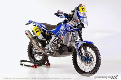 Yamaha YZ 450F Rally F.Verhoeven Dakar 2014