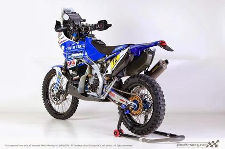 Yamaha YZ 450F Rally F.Verhoeven Dakar 2014