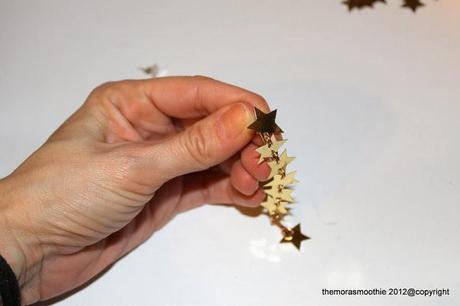 DIY earrings with starlets!