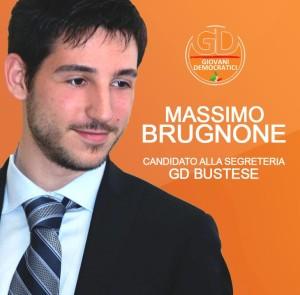 Il candidato alla guida dei Gd di Busto Arsizio, Massimo Brugnone