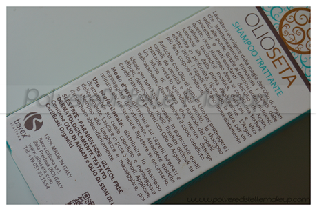 REVIEW: OlioSeta Oro Del Marocco Shampoo Trattante - BAREX