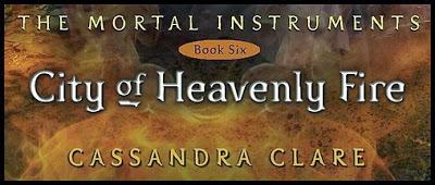 News: City of Heavenly Fire Cover Reveal!