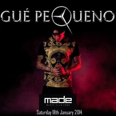 Sabato 18 gennaio 2013 Gué Pequeno Dj set / After @ Made Club Como.