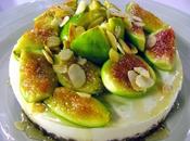 Cheesecake fichi, miele amaretti.