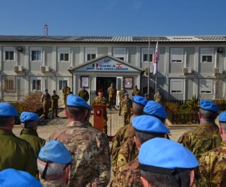 Libano del sud/ Shama. Il COMCOI in visita al contingente italiano