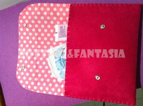 Busta porta-pannolini tutta fuxia e rosa