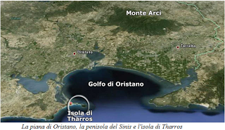 Archeologia in Sardegna. Tharros, Tarsos, Tirso, Tiro