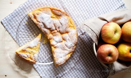 Una Torta di Mele light, sana e gustosa per la merenda dei bambini e dei grandi