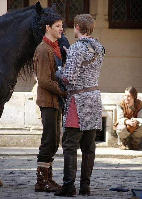 Colin Morgan And Bradley James Gay Telegraph 