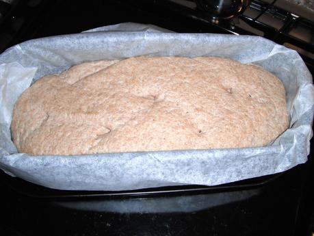 Ciabatta speziata al farro e zenzero (con pieghe a treccia)